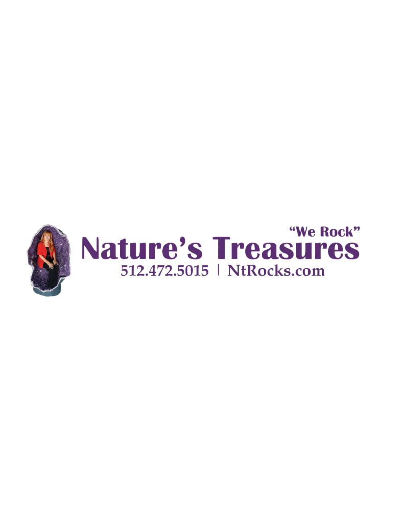 Nature's Treasures - Phone #: 512-472-5015 - Website: NtRocks.com