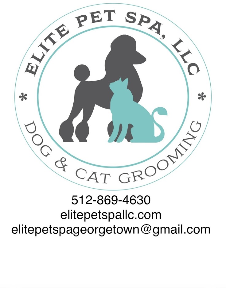 Elite Pet Spa, LLC - Dog & Cat Grooming - Phone #: 512-869-4630 - Website: elitepetspallc.com - Email Contact: elitepetspageorgetown@gmail.com